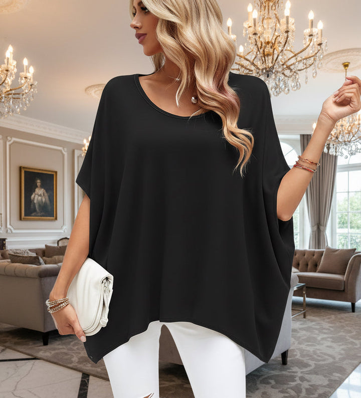 Aurélie | Lässige Oversize-Bluse mit Fledermausärmeln