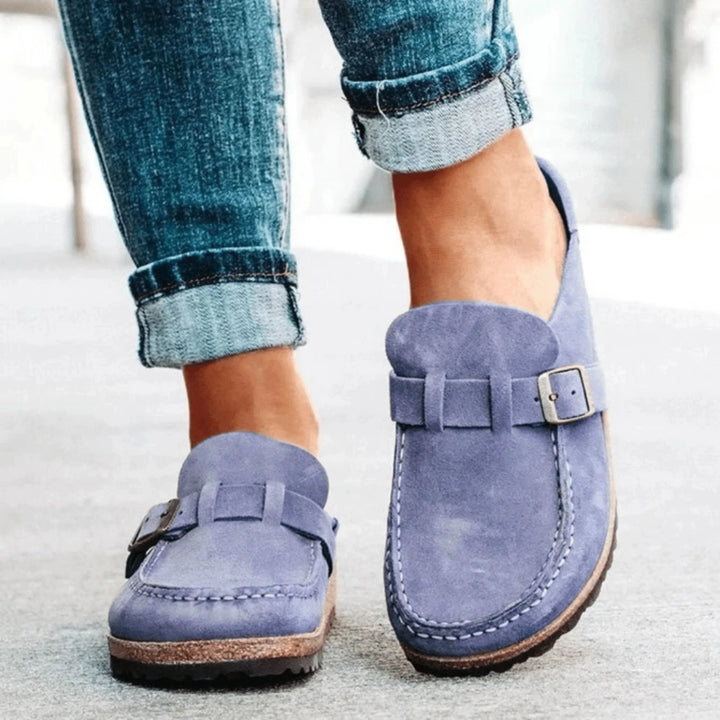 Annika | Bequeme Clogs mit Schnallen im Freizeitlook