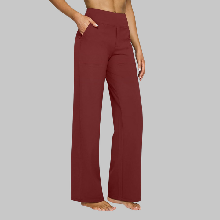 Sigrid | Hose mit hoher Taille und weitem Bein