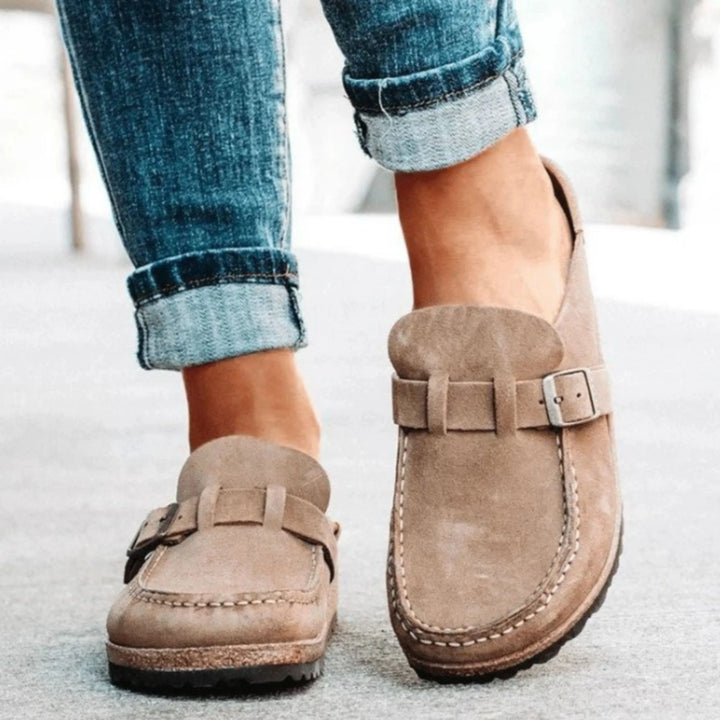 Annika | Bequeme Clogs mit Schnallen im Freizeitlook