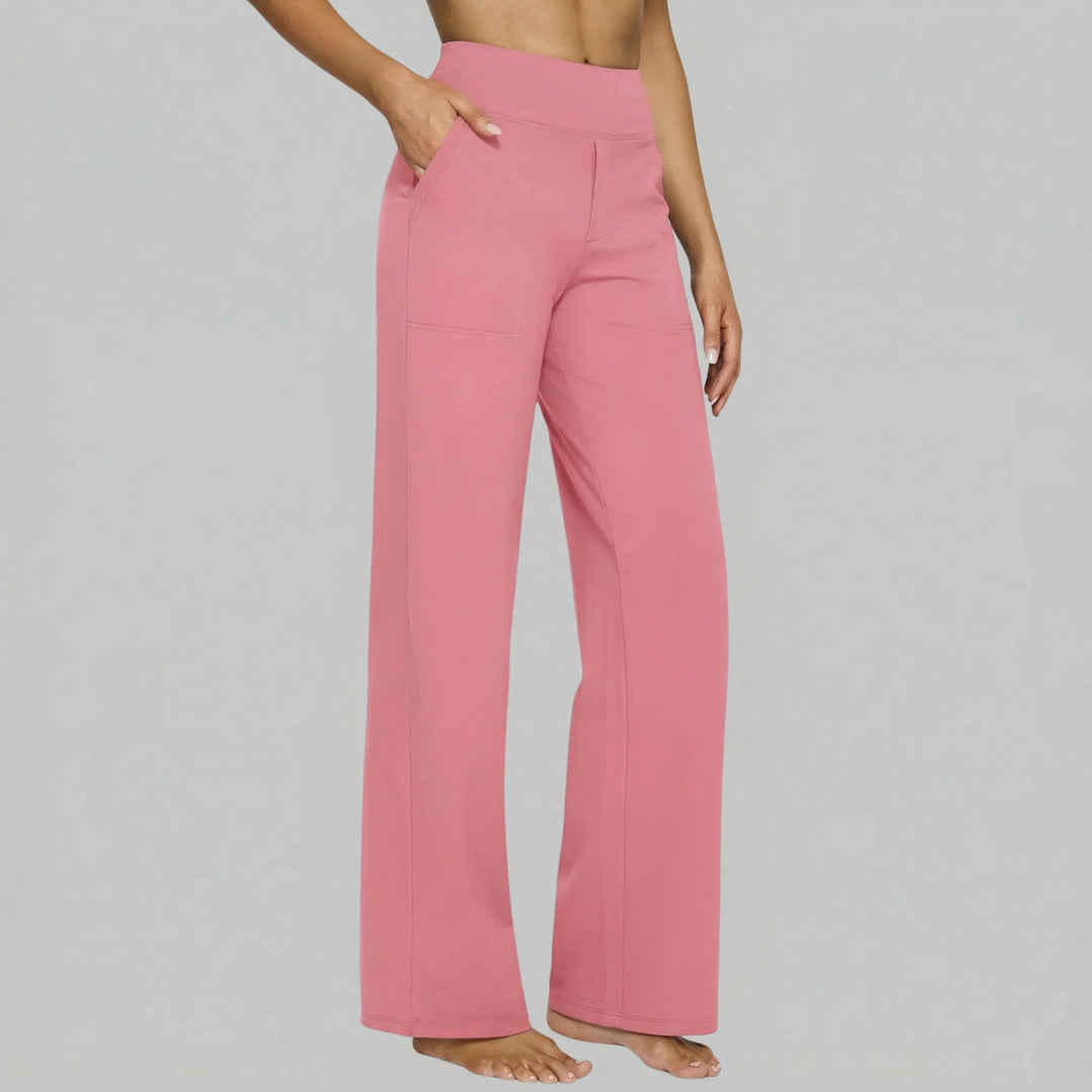 Sigrid | Hose mit hoher Taille und weitem Bein