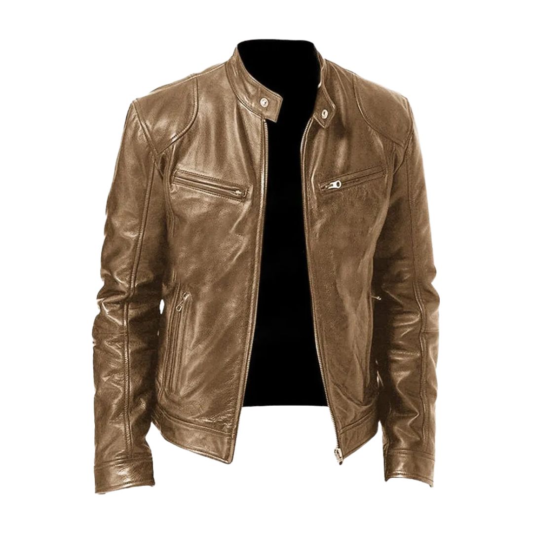 James | Klassische Lederjacke
