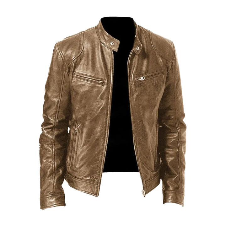 James | Klassische Lederjacke