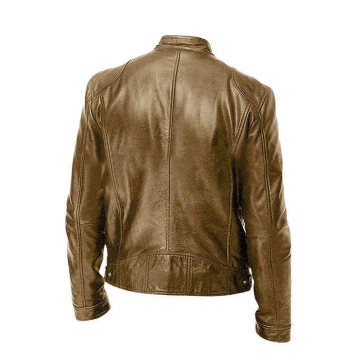 James | Klassische Lederjacke