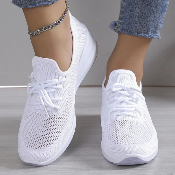 Astrid | Atmungsaktive, bequeme Sneaker aus Strick