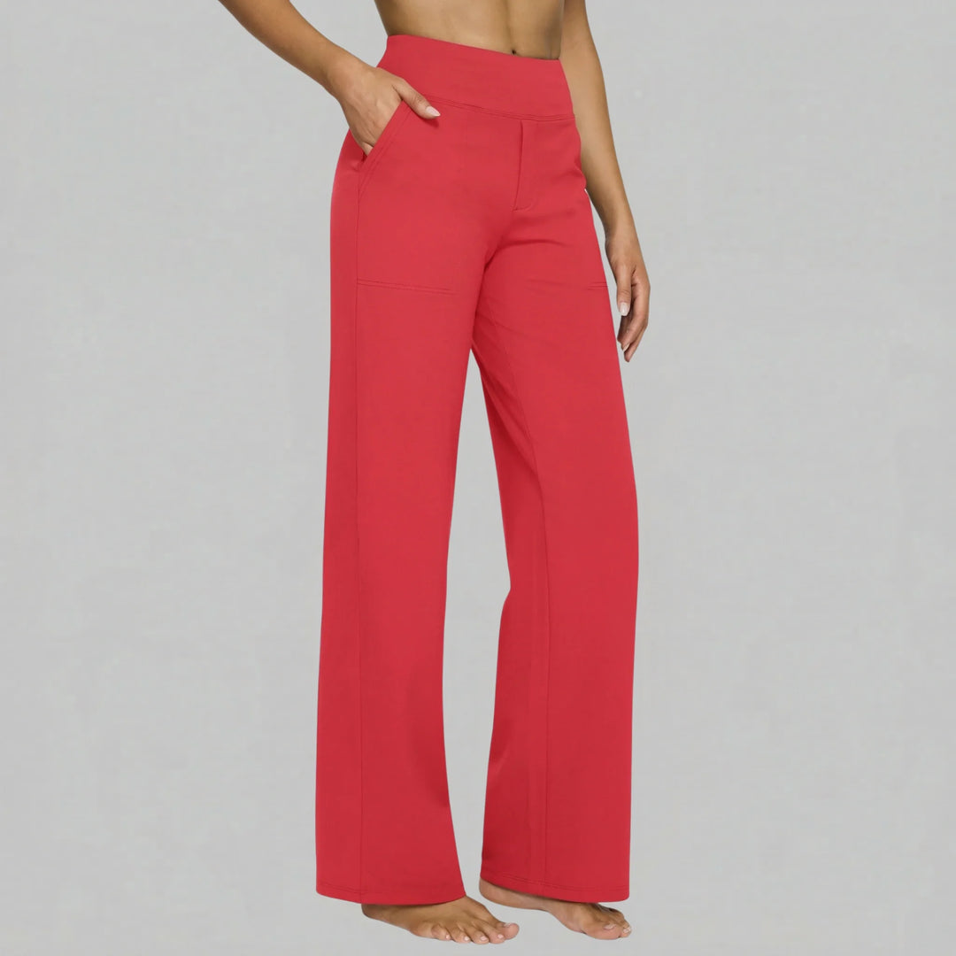 Sigrid | Hose mit hoher Taille und weitem Bein