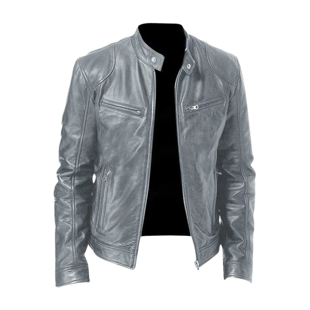 James | Klassische Lederjacke