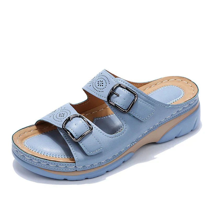 Helena | Bequeme Sandalen mit zwei Schnallen