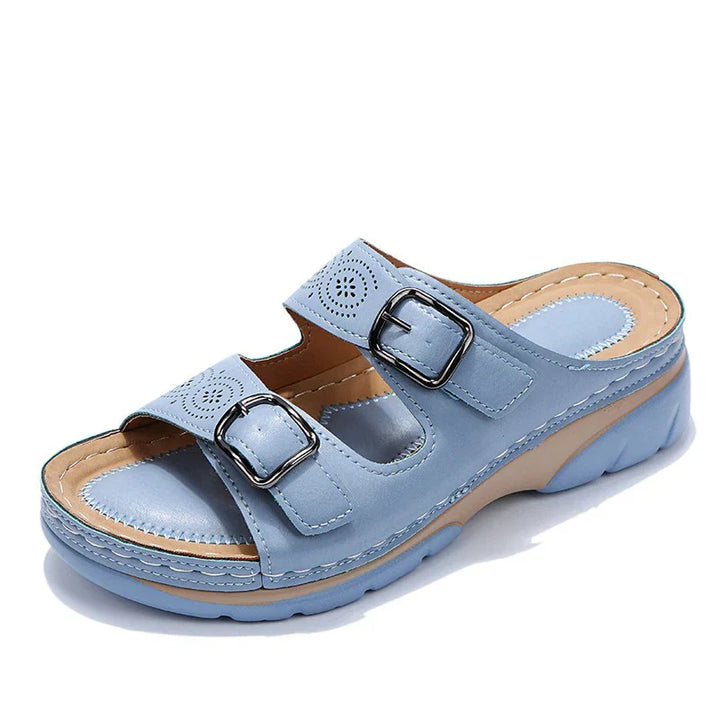 Helena | Bequeme Sandalen mit zwei Schnallen