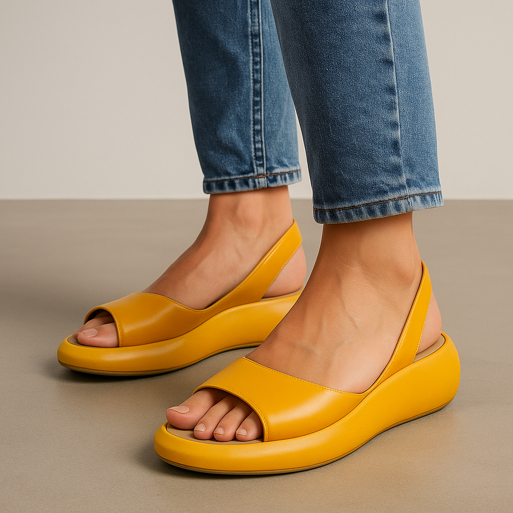 Vivienne | Minimalistische, bequeme Slingback-Sandalen