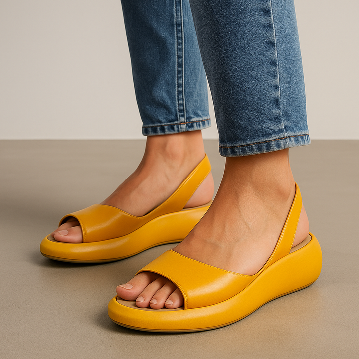 Vivienne | Minimalistische, bequeme Slingback-Sandalen
