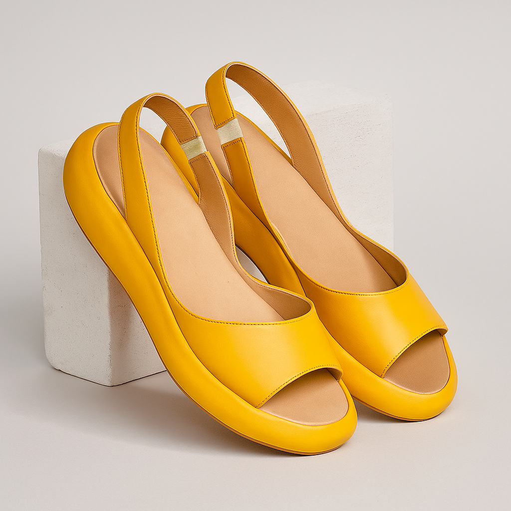 Vivienne | Minimalistische, bequeme Slingback-Sandalen