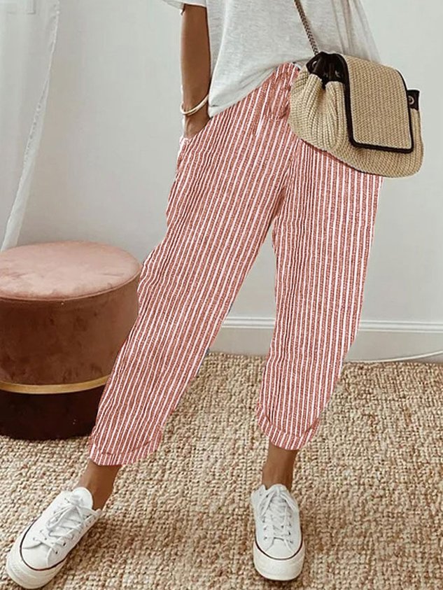 Livia | Leinen Jogginghose Damen