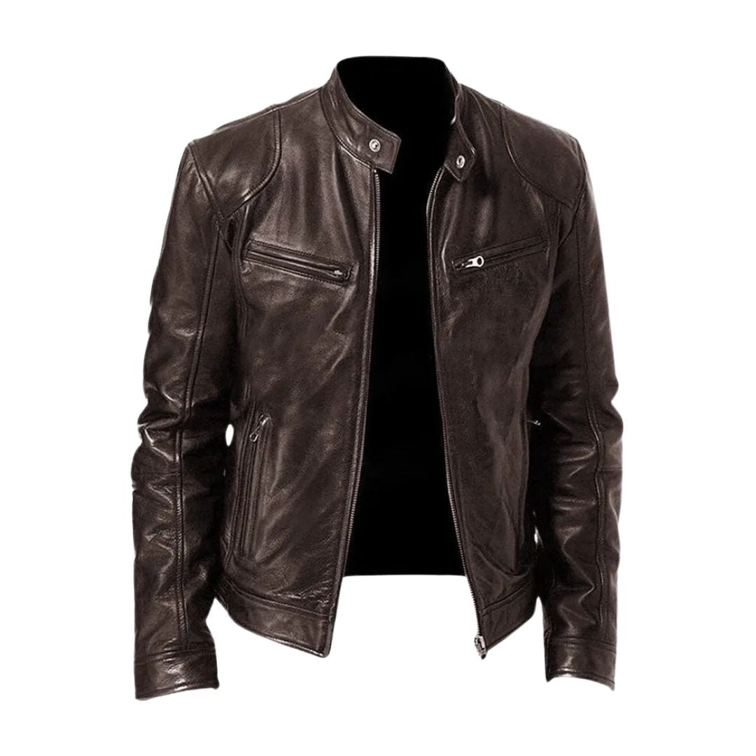 James | Klassische Lederjacke