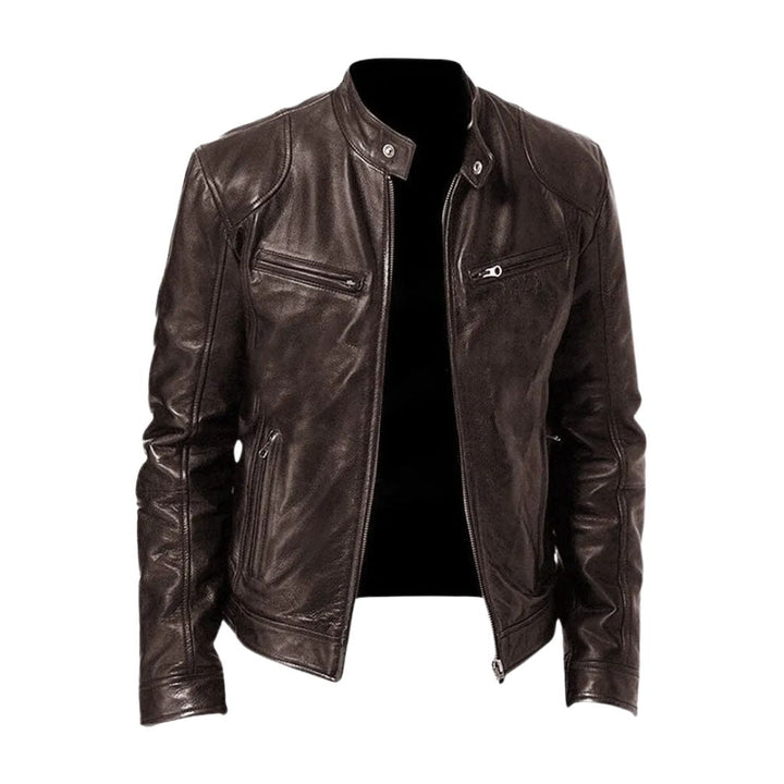 James | Klassische Lederjacke