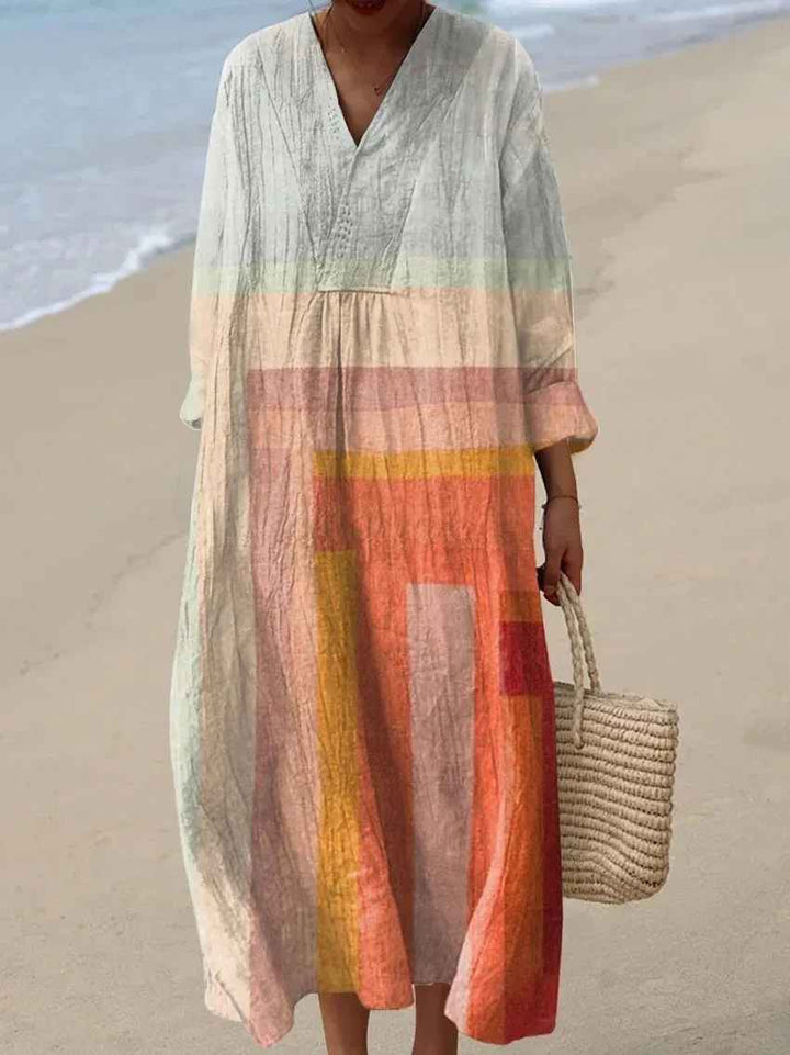 Sophia | Sommerliches Maxikleid mit Print