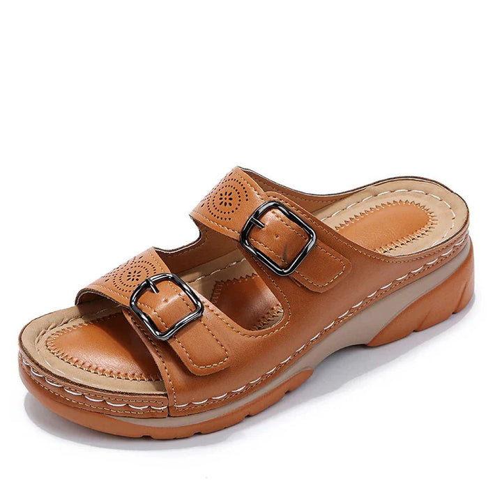 Helena | Bequeme Sandalen mit zwei Schnallen