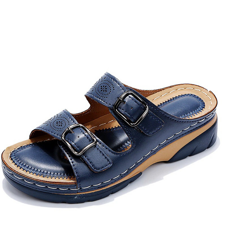 Helene | Bequeme Sandalen mit zwei Schnallen