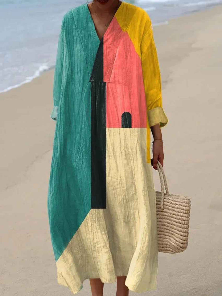Sophia | Sommerliches Maxikleid mit Print