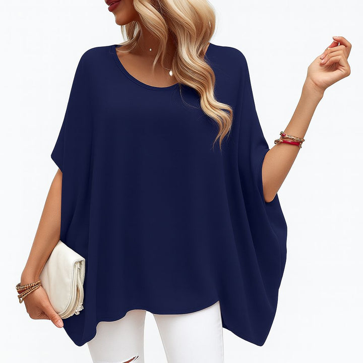 Aurélie | Lässige Oversize-Bluse mit Fledermausärmeln