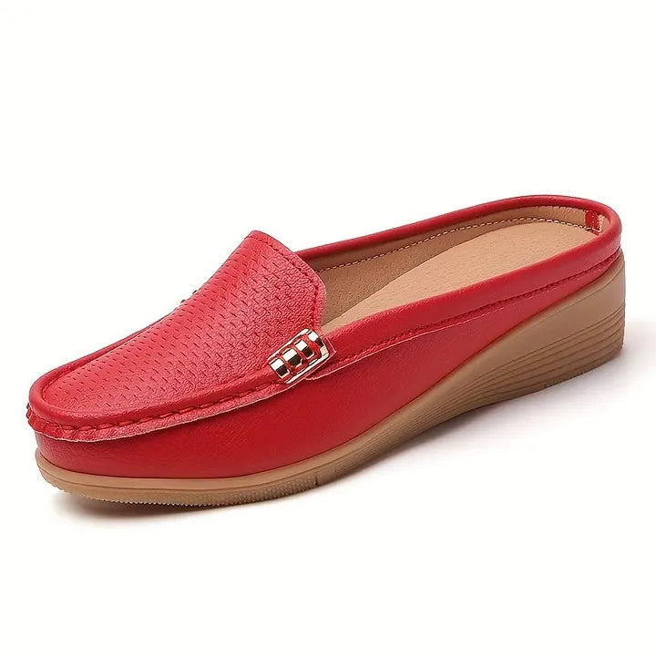 Ines | Bequeme Slipper mit Plateau
