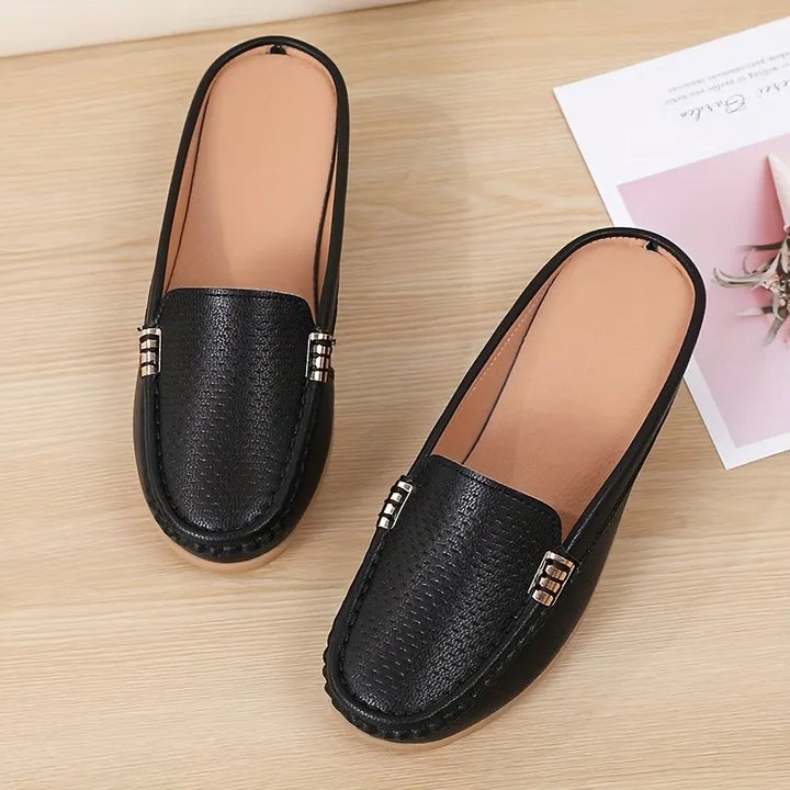 Ines | Bequeme Slipper mit Plateau