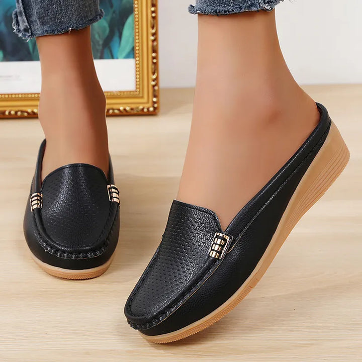 Ines | Bequeme Slipper mit Plateau