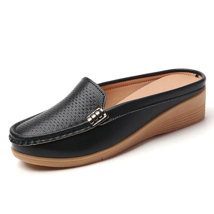 Ines | Bequeme Slipper mit Plateau