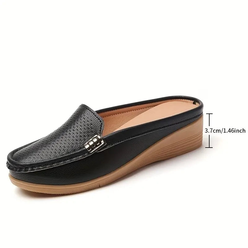 Ines | Bequeme Slipper mit Plateau