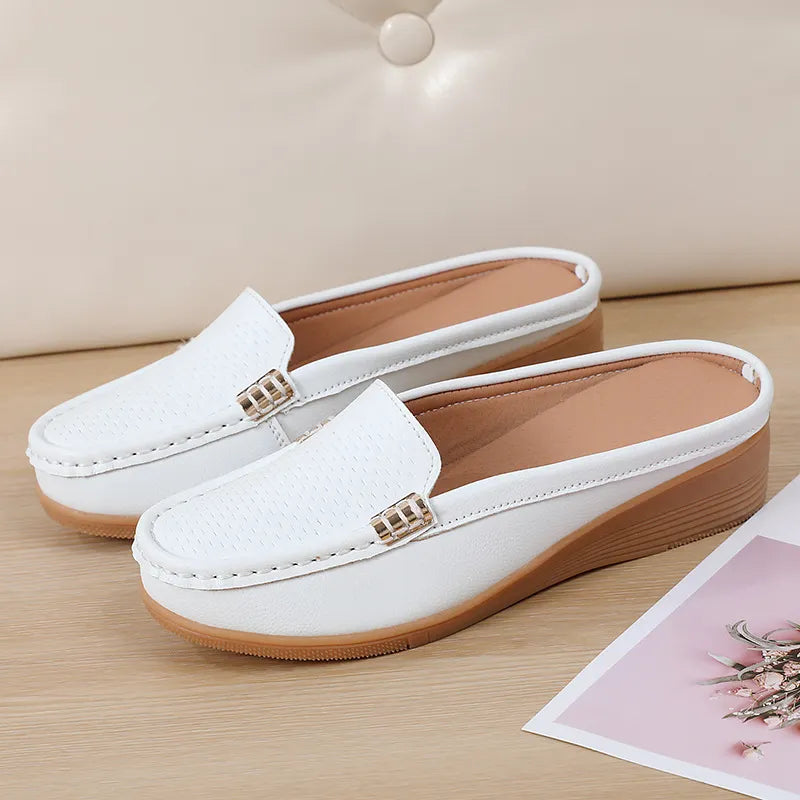 Ines | Bequeme Slipper mit Plateau