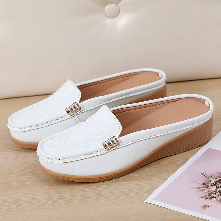 Ines | Bequeme Slipper mit Plateau