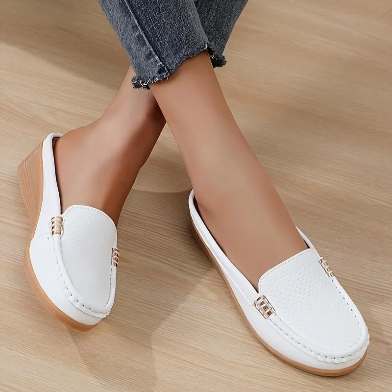 Ines | Bequeme Slipper mit Plateau
