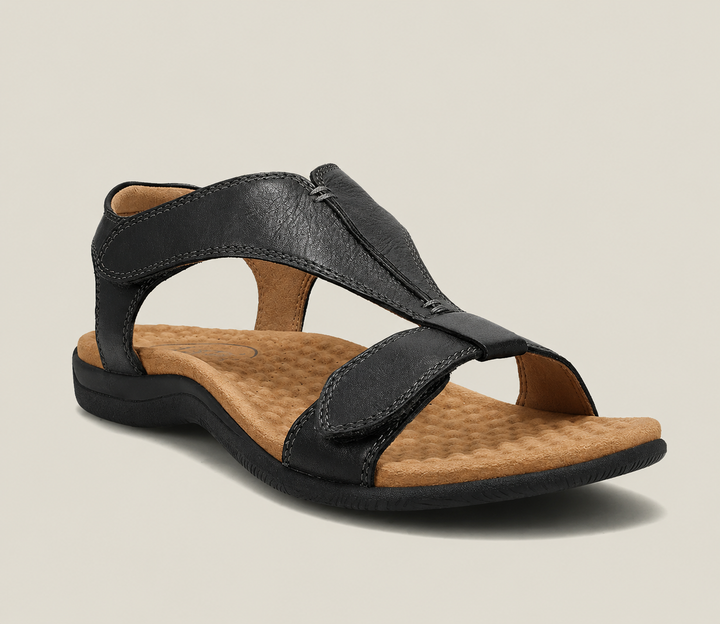 Ingrid | Bequeme Wandersandalen mit T-Riemen
