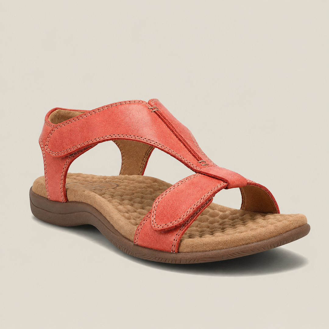 Ingrid | Bequeme Wandersandalen mit T-Riemen