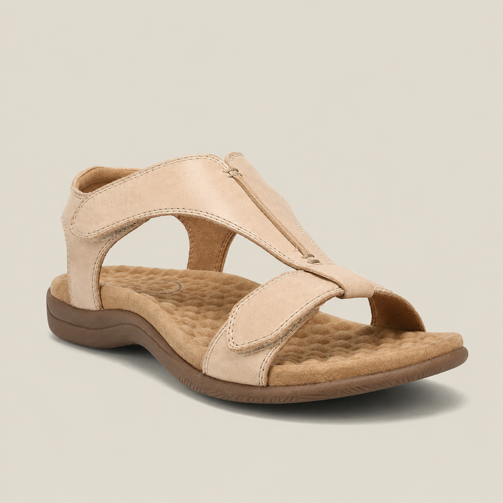 Ingrid | Bequeme Wandersandalen mit T-Riemen