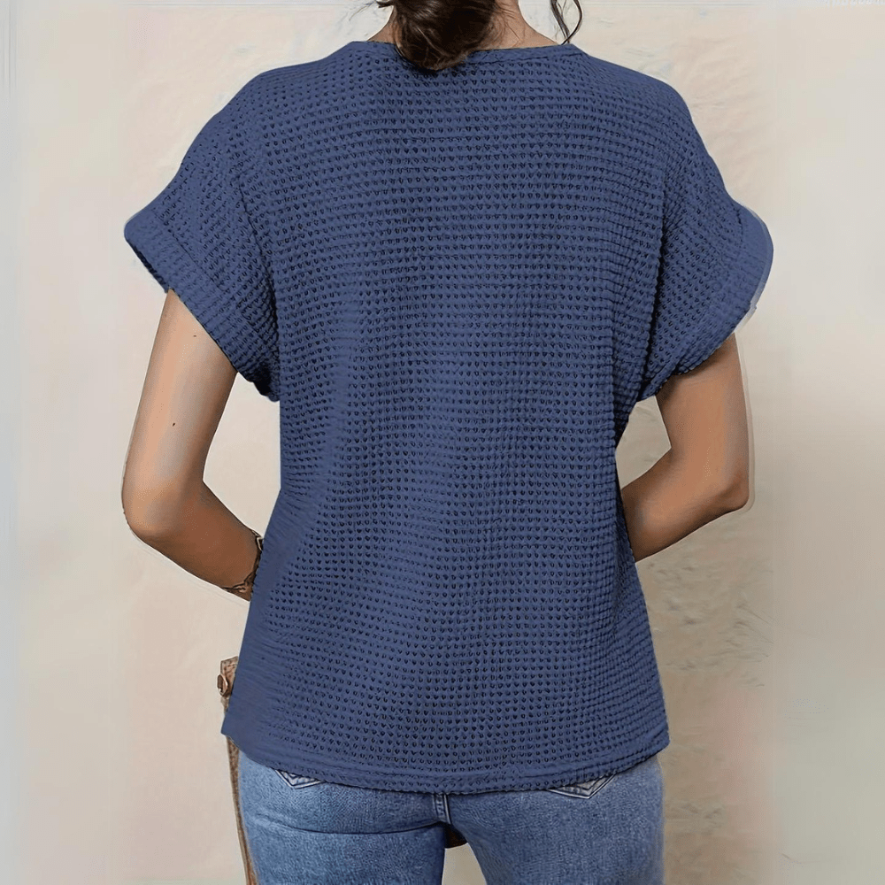 Mathilda | Gehäkelte Boho Strickbluse