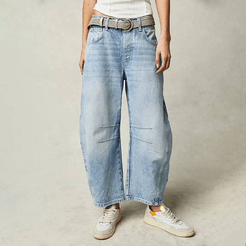 Freya | Lässige Jeans mit weitem Bein