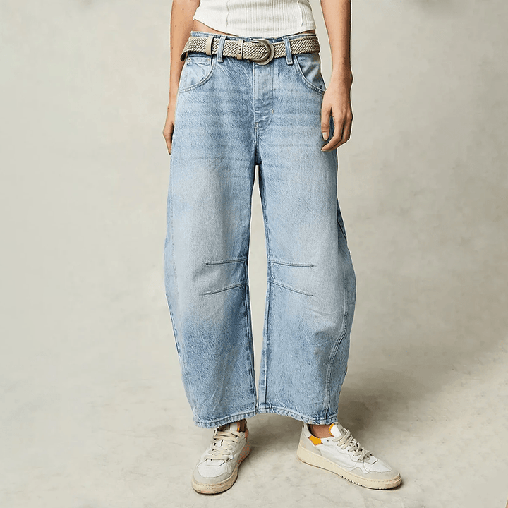Freya | Lässige Jeans mit weitem Bein