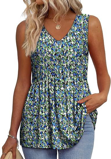 Mariette | Ärmelloses Tanktop im Boho-Stil mit V-Ausschnitt
