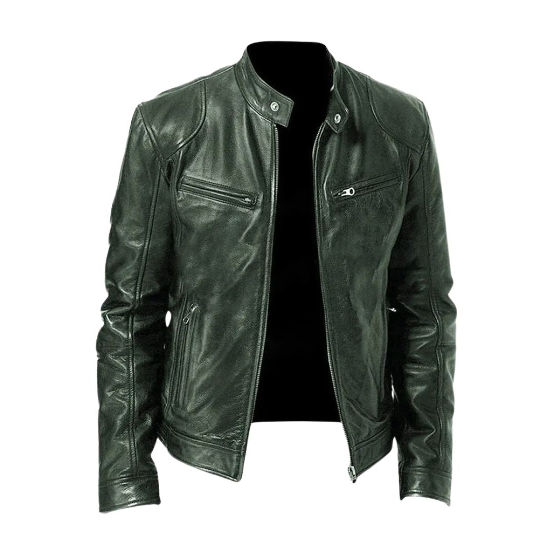 James | Klassische Lederjacke