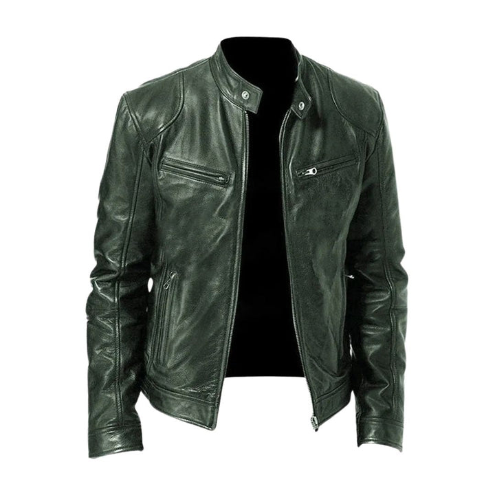 James | Klassische Lederjacke