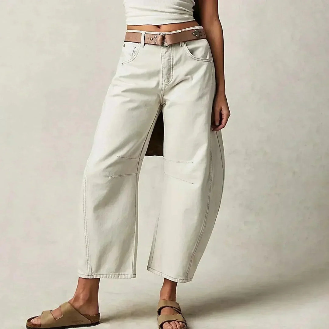 Freya | Lässige Jeans mit weitem Bein