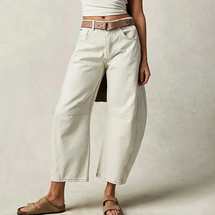 Freya | Lässige Jeans mit weitem Bein
