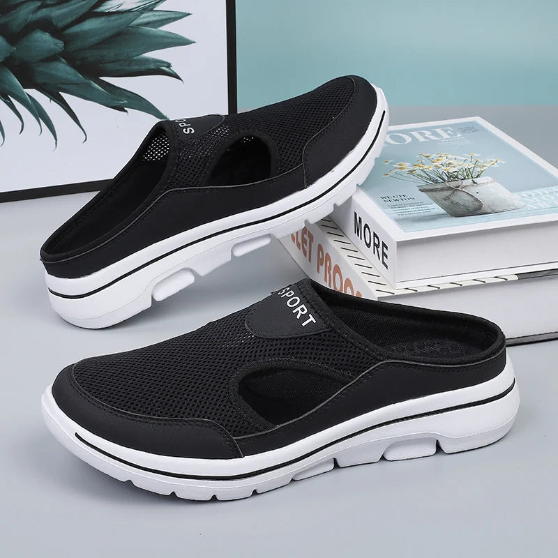 Logan | Bequeme Clogs aus atmungsaktivem Mesh