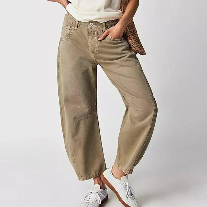 Freya | Lässige Jeans mit weitem Bein