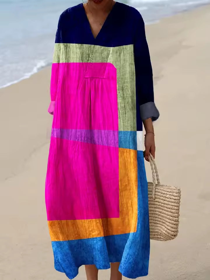 Sophia | Sommerliches Maxikleid mit Print