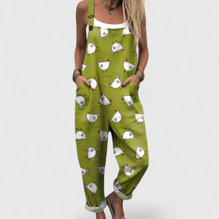 Solveig | Lässiger Jumpsuit mit Print