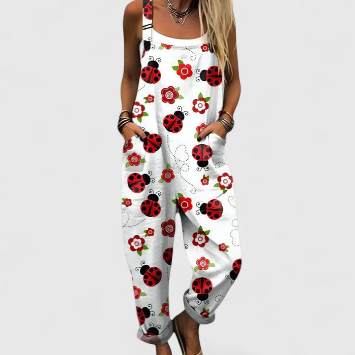 Solveig | Lässiger Jumpsuit mit Print