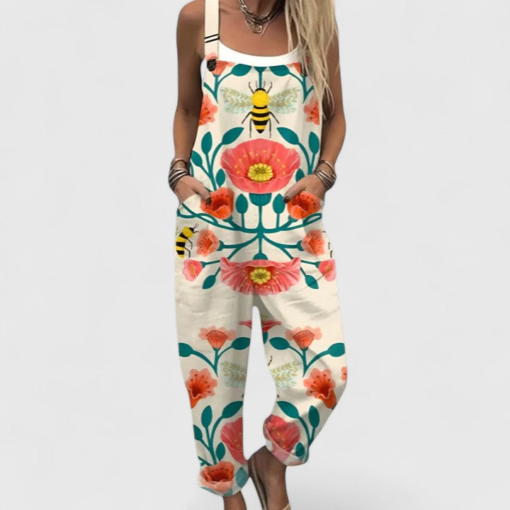 Solveig | Lässiger Jumpsuit mit Print