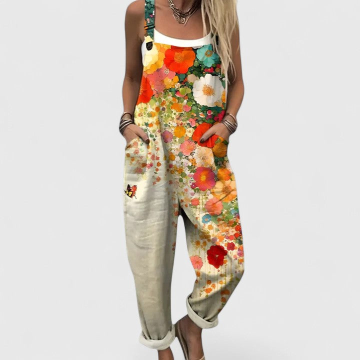 Solveig | Lässiger Jumpsuit mit Print